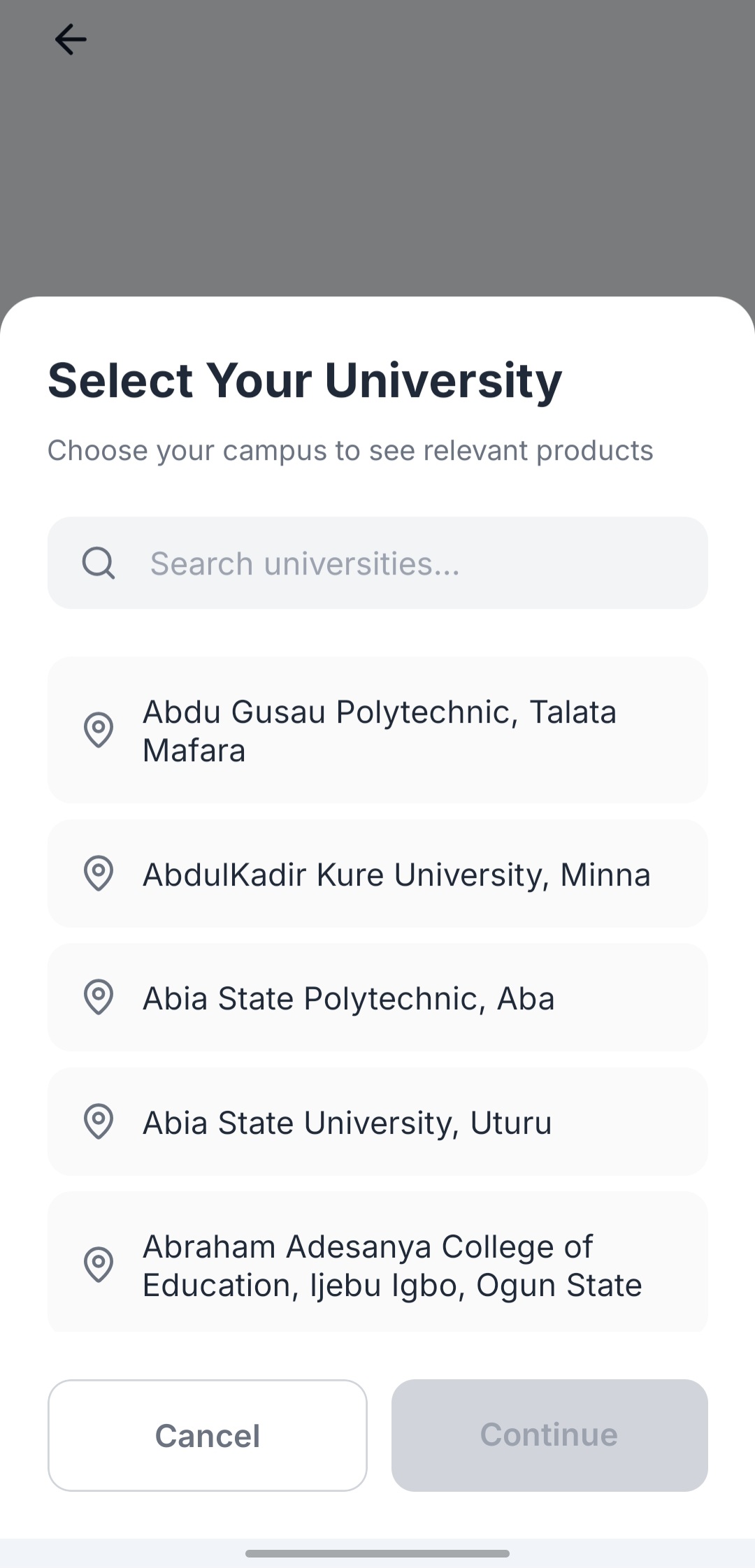 Campus Market screenshot 3
