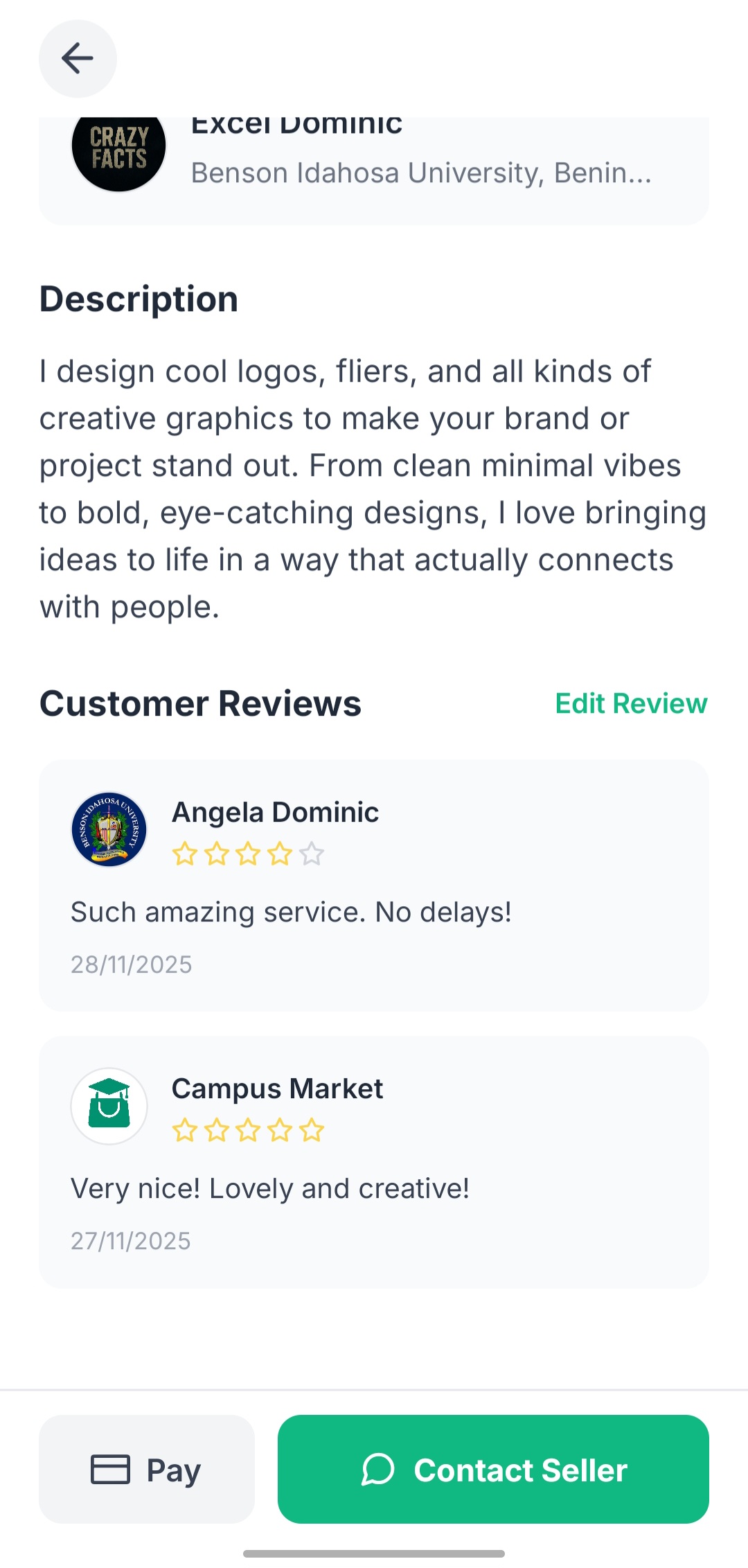 Campus Market screenshot 7